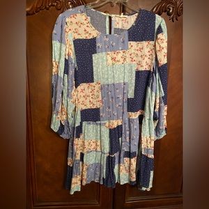 Easel patchwork tunic